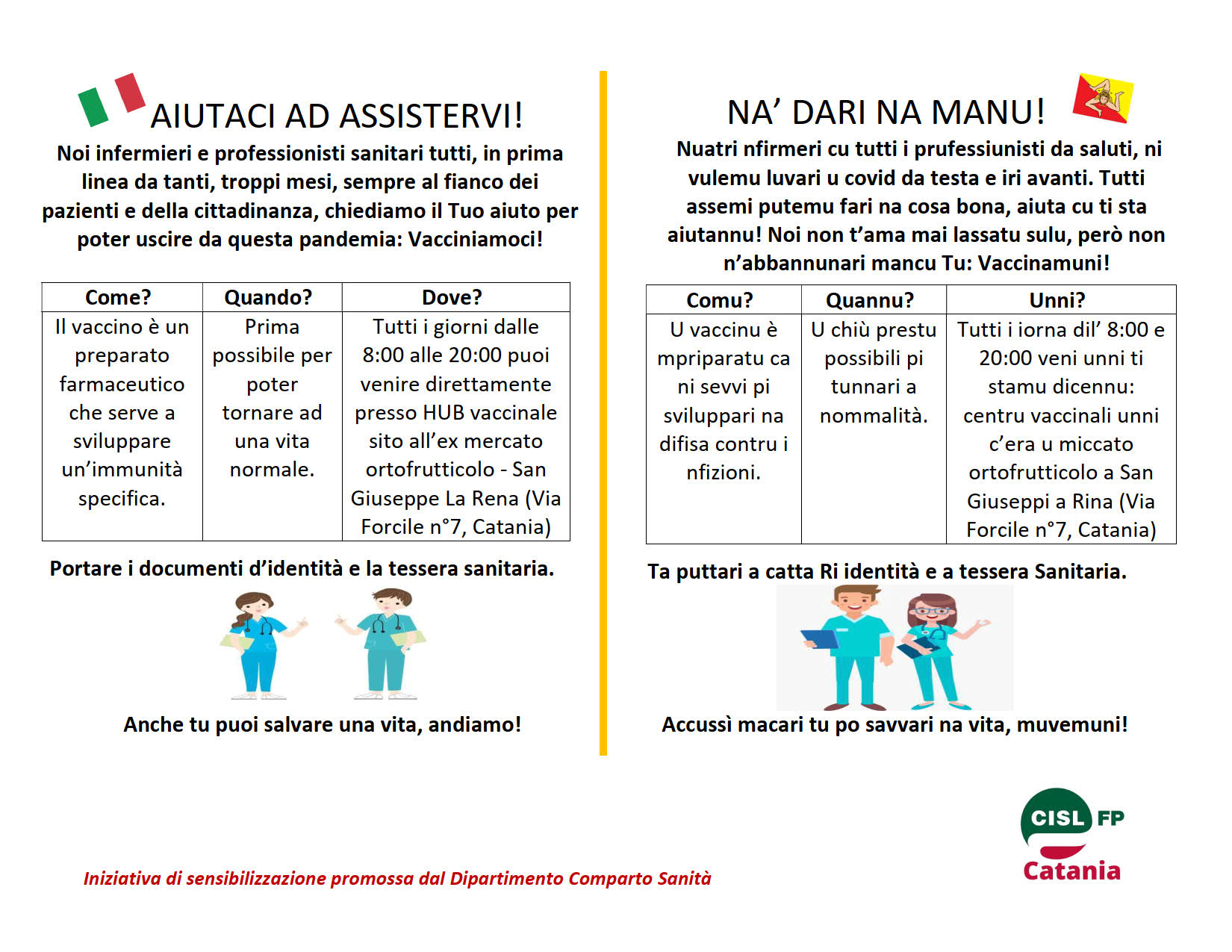 Vaccino Cisl FP 1